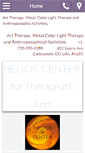 Mobile Screenshot of helioscenter.org