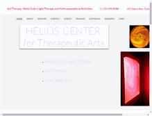 Tablet Screenshot of helioscenter.org